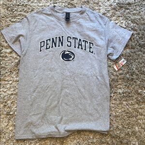 Gildan Gray Penn State Short Sleeve Tee